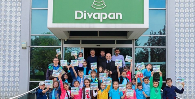 Divapan, 23 Nisan Okulu Öğrencilerini Ağırladı 